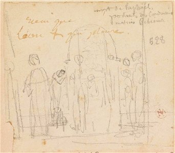Ingres - MI.867.2767, La Mort de Raphaël