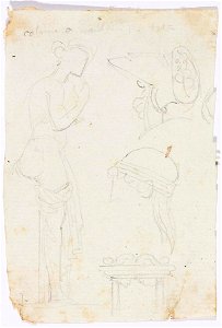 Ingres - MI.867.3265, Elément d'un meuble Louis XVI