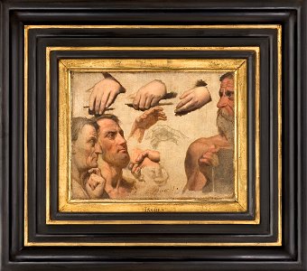 Ingres - Etude pour L'Apothéose d'Homère, 1827