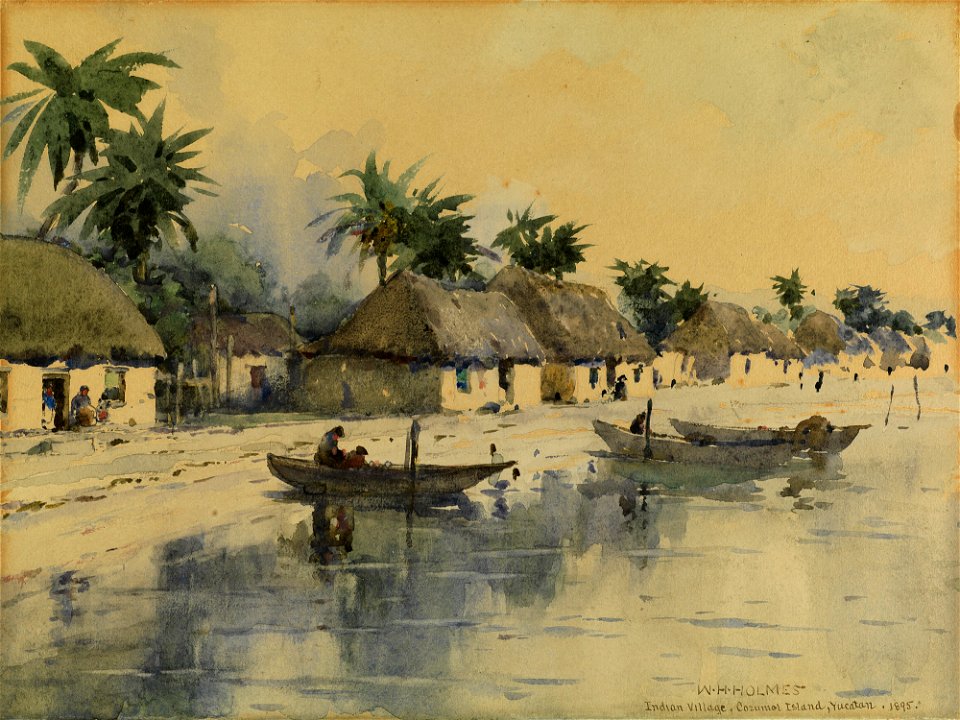 Indian Village, Cozumel Island, Yucatan SAAM-1977.56 1
