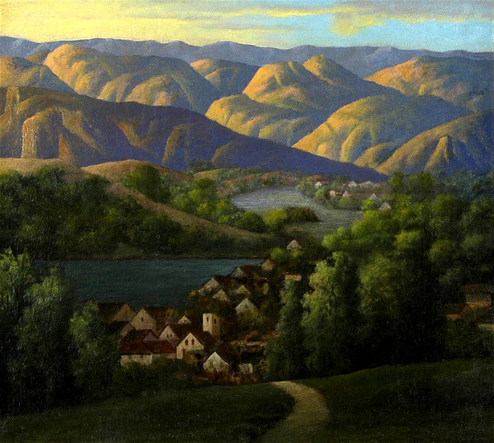 Dawn, Bryson City, North Carolina by Rudolph Frank Ingerle