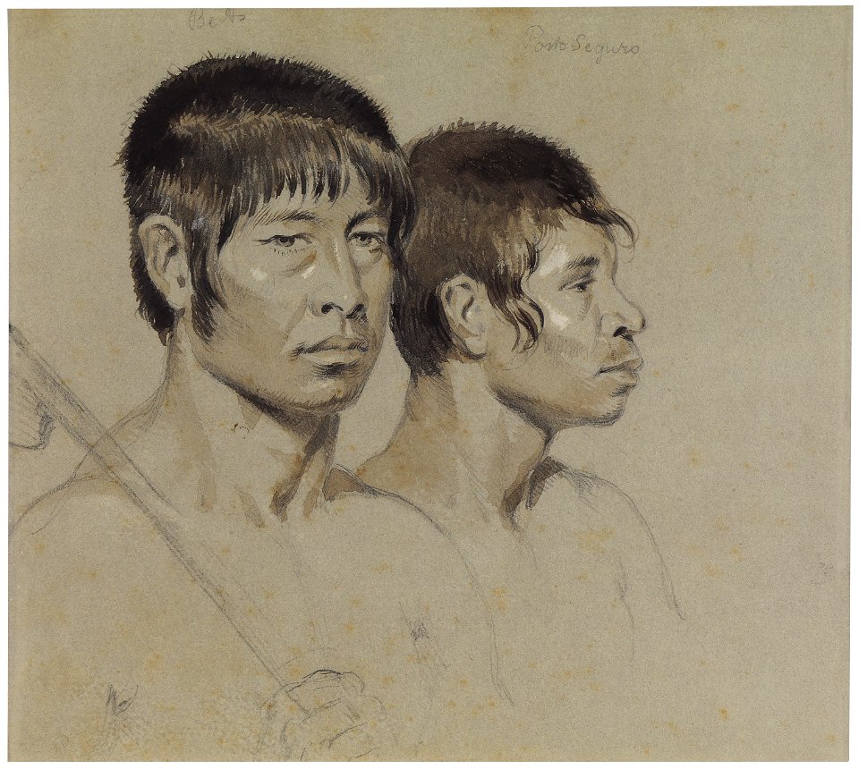 Indians of Porto Seguro, da Coleção Brasiliana Iconográfica