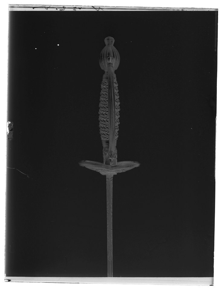 Infanteriofficersvärja, Sverige ca 1765 - Livrustkammaren - 70947-negative