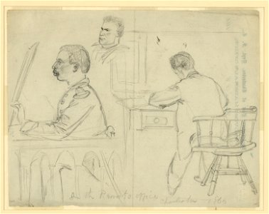 In the Provost's Office. Charleston, 1866 LCCN2004660642