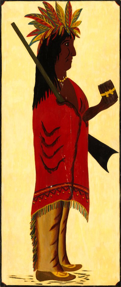 Indian Tobacco Shop Sign A23629