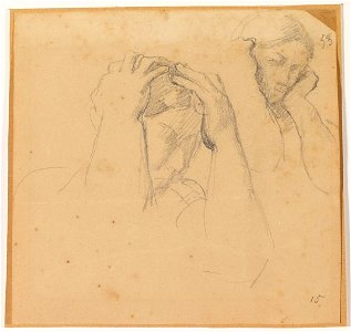 Ingres - MI.867.1977, Tête d'une femme