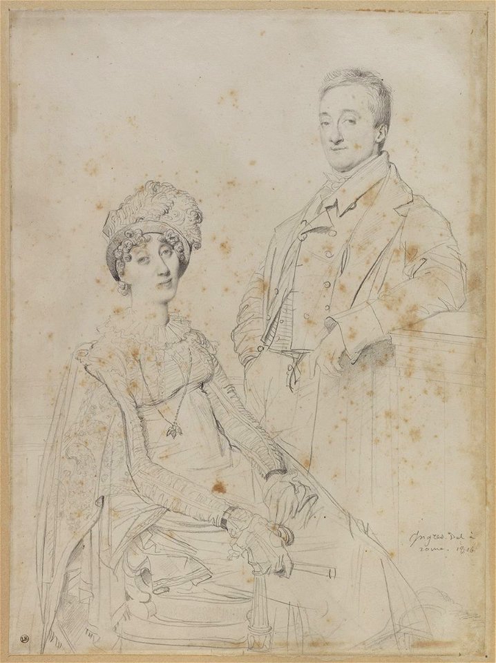 Ingres - Lord et Lady William Cavendish Bentinck, 624-03