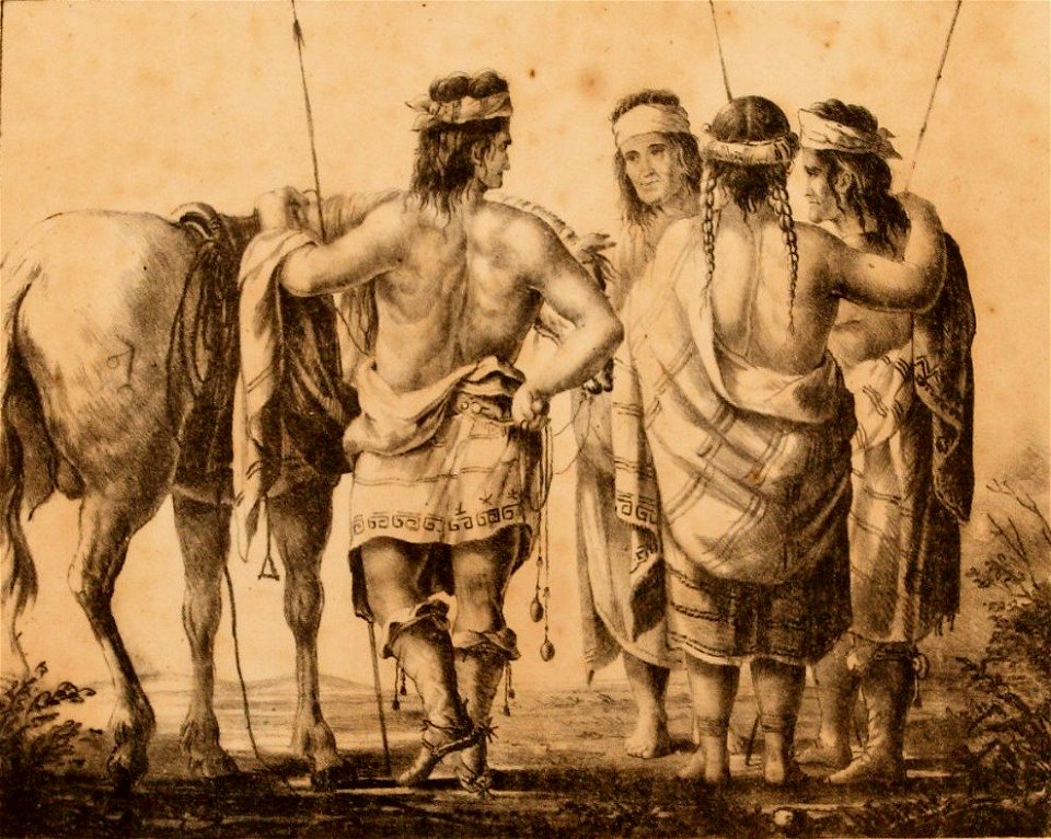 Indios pampas (Serie Ibarra) - Carlos Morel (crop)