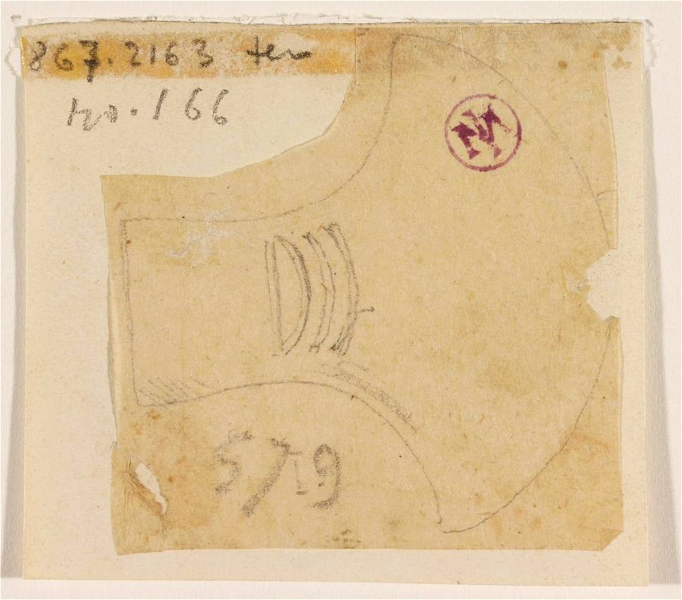 Ingres - MI.867.2163 ter, Fer de hache antique