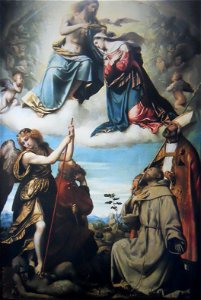 Incoronazione della Vergine con i santi Michele Arcangelo, Giuseppe, Francesco e Nicola di Bari
