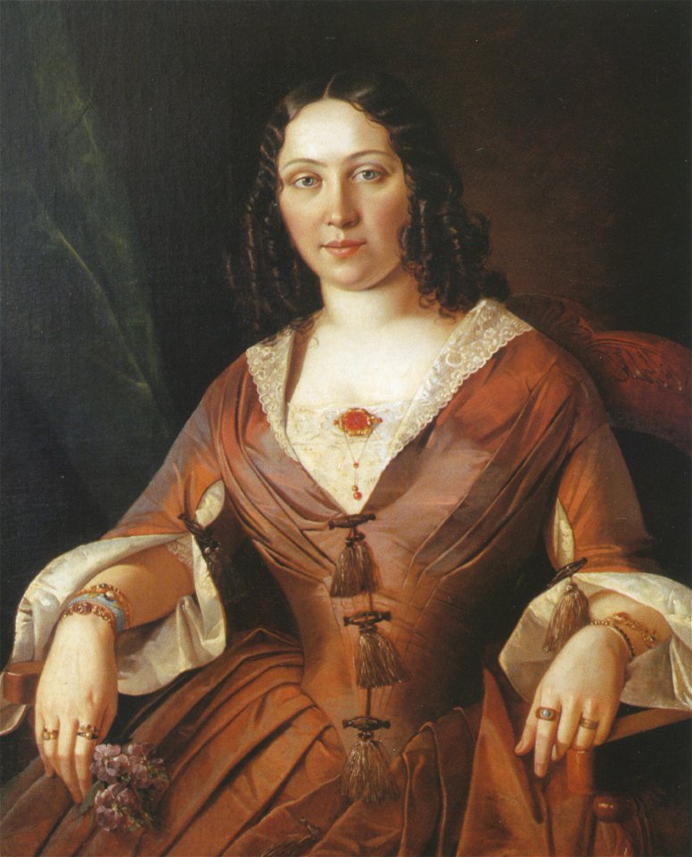 Ivan hruckiiy - Portret neizvestnoy
