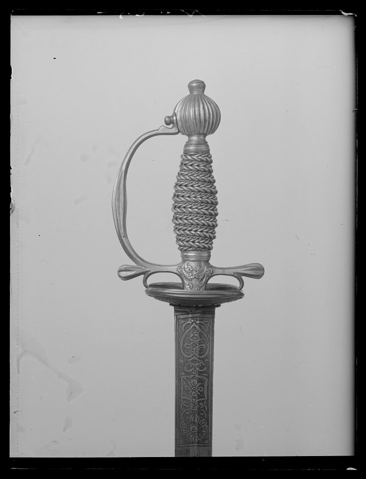 Infanteriofficersvärja, Sverige ca 1765 - Livrustkammaren - 53824