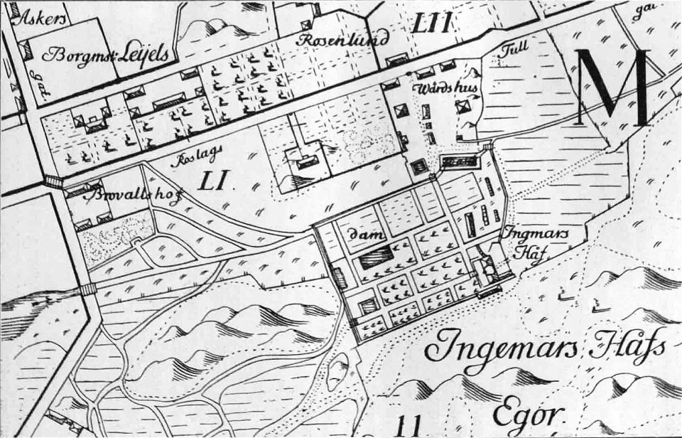 Ingemarshof, 1733