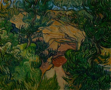 Ingang van een steengroeve - s0041V1962 - Van Gogh Museum