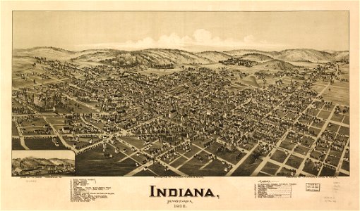 Indiana, Pennsylvania, 1900. LOC 75694992