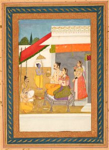 Indian School, late 18th century - Vamana, the fifth incarnation of Vishnu. - RCIN 1005113.q - Royal Collection