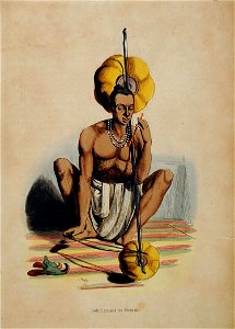 Indou jouant du pennak