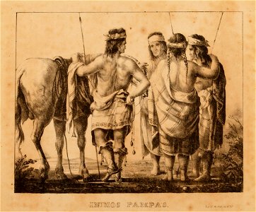 Indios pampas (Serie Ibarra) - Carlos Morel