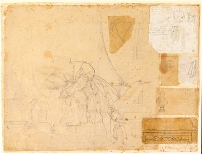 Ingres - MI.867.1998, Draperie pendante