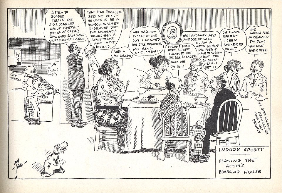 Indoor Sports - Playing the Actor's Boarding House