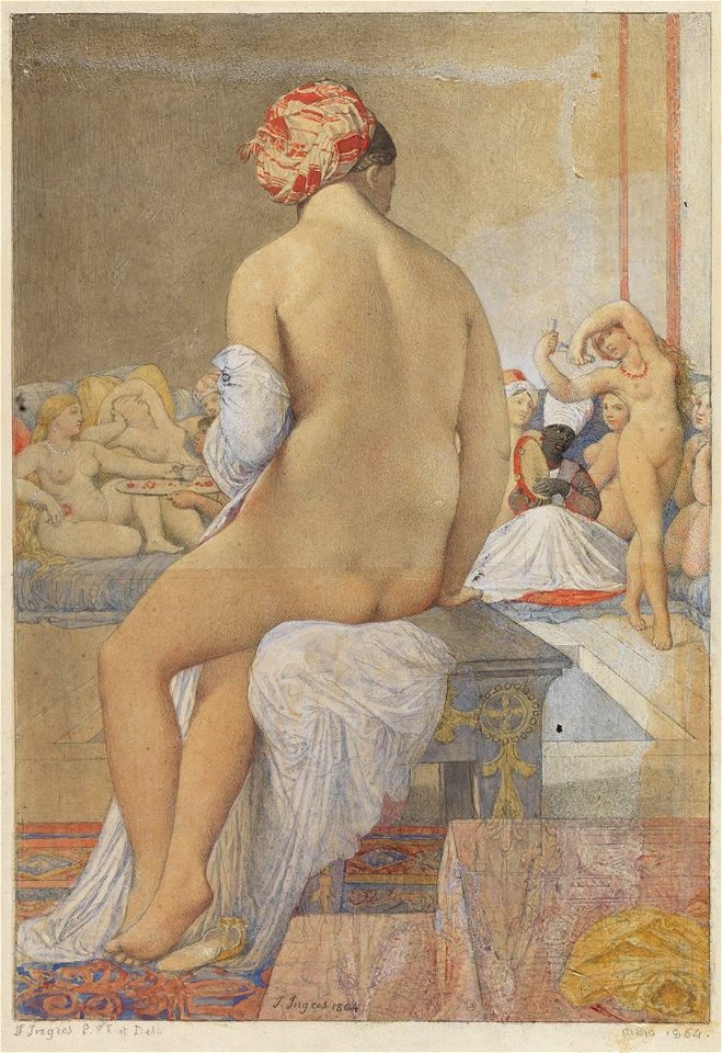 Ingres - Baigneuse vue de dos, 2260-05