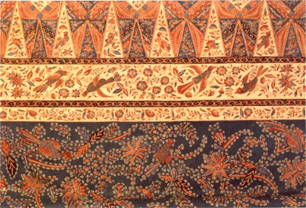 Indonesian sarong from Java, c. 1880, Honolulu Academy of Arts