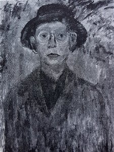 Ivan Ivarson självporträtt 1