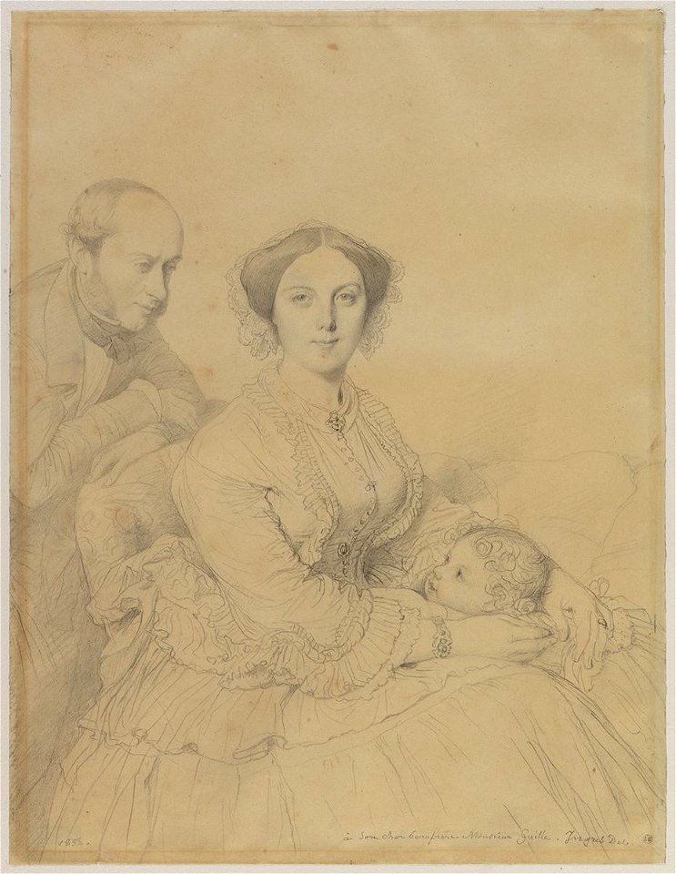 Ingres - La Famille Guille, 630-02