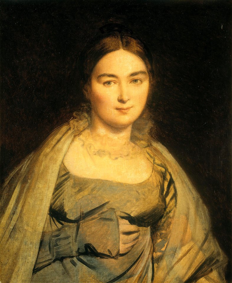 Ingres - Madame J.-A.-D. Ingres, née Madeleine Chapelle, ca. 1814