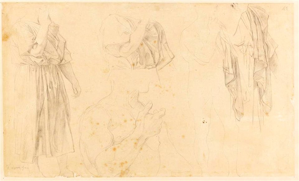 Ingres - MI.867.1914, Spectateur de gauche