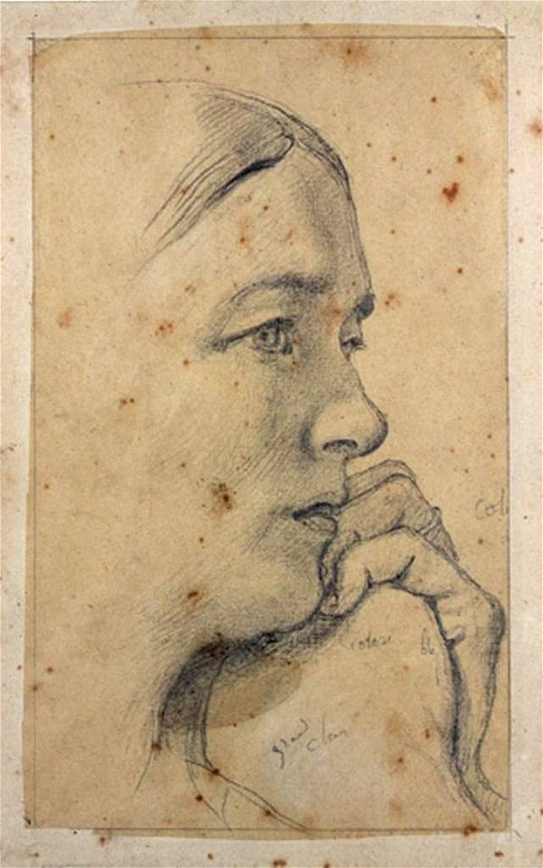 Ingres - MI.867.1950, La Pensive