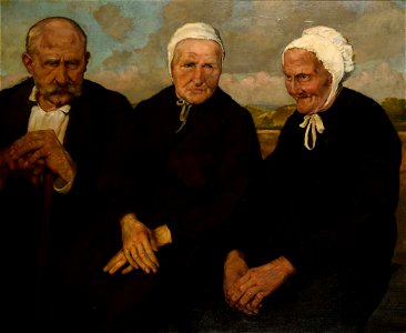 Ivan Thiele BIldnis einer Bauernfamilie 1928