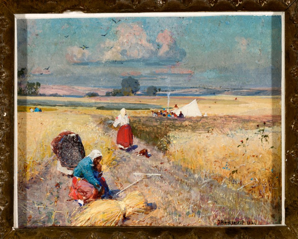 Ivan Fedorovich Kolesnikov - Harvest - M.Ob.1188 - National Museum in Warsaw