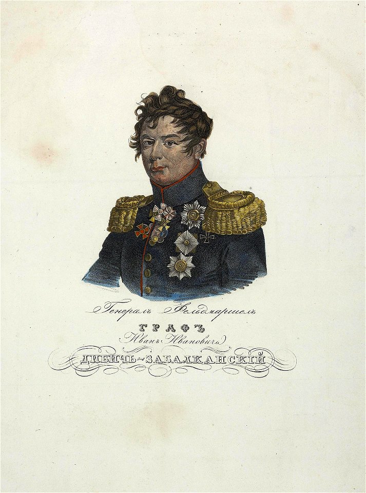 Ivan Ivanovitch Dibich by Unidentified artist - Hermitage