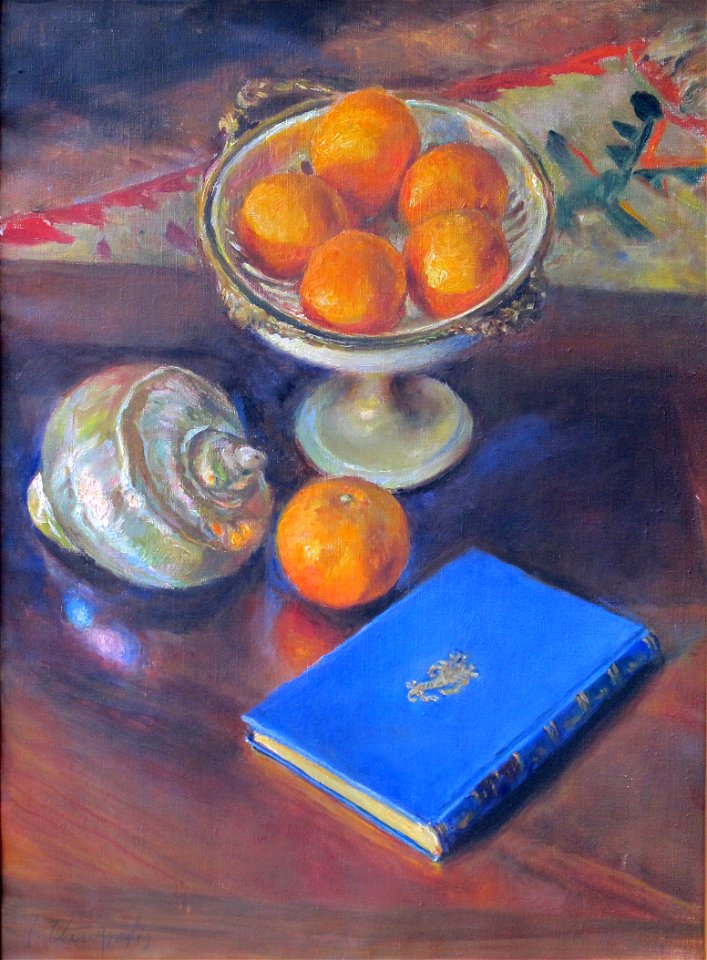 Ivan Vavpotič - Tihožitje s pomarančami
