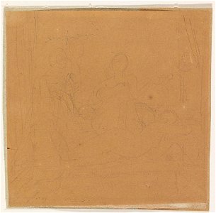 Ingres - MI.867.2033, Odalisque à l'esclave. Ensemble de la composition