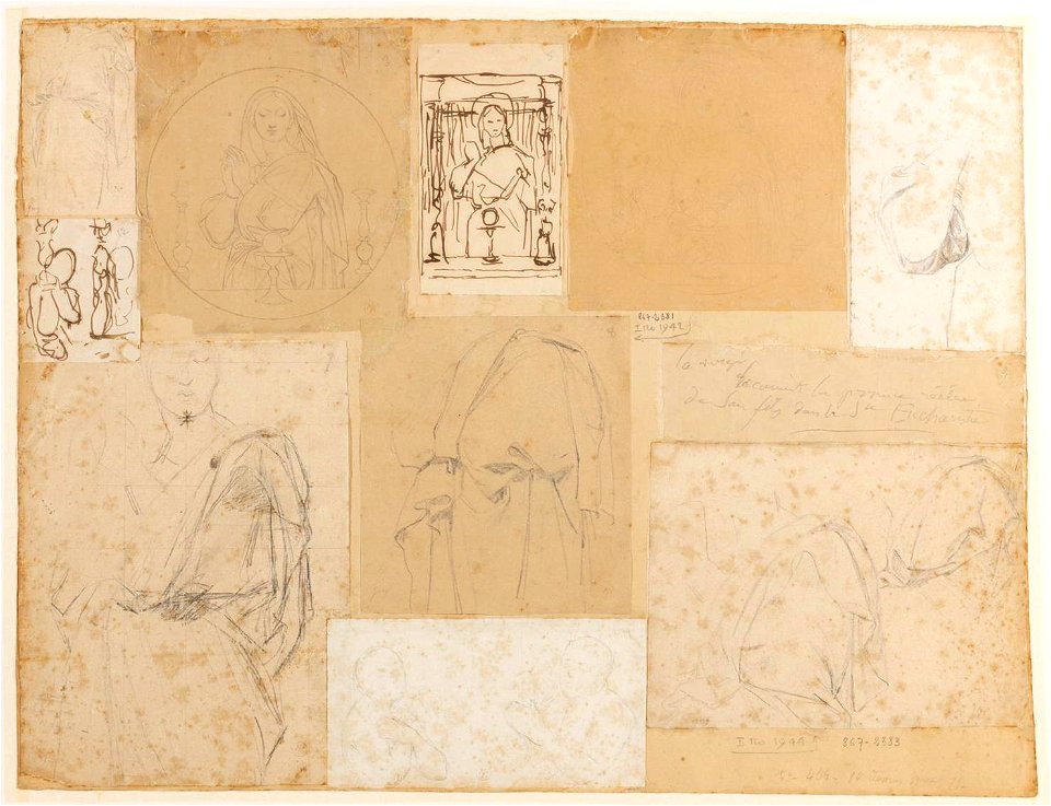 Ingres - MI.867.2380, La Vierge