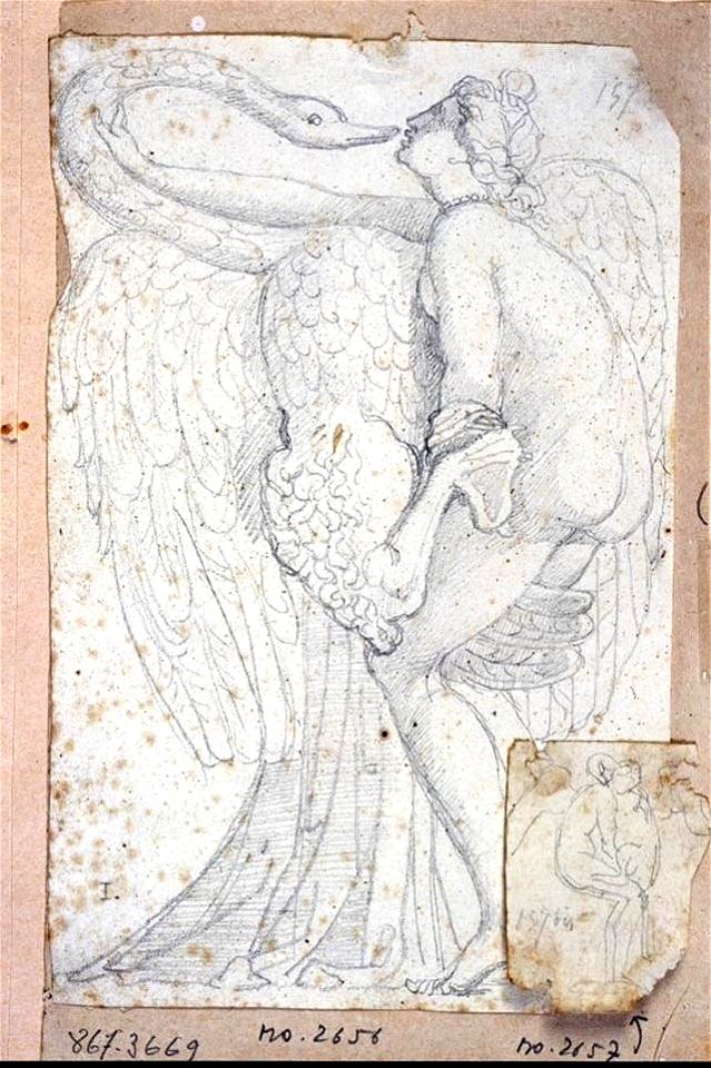 Ingres - MI.867.3669, Léda et le cygne