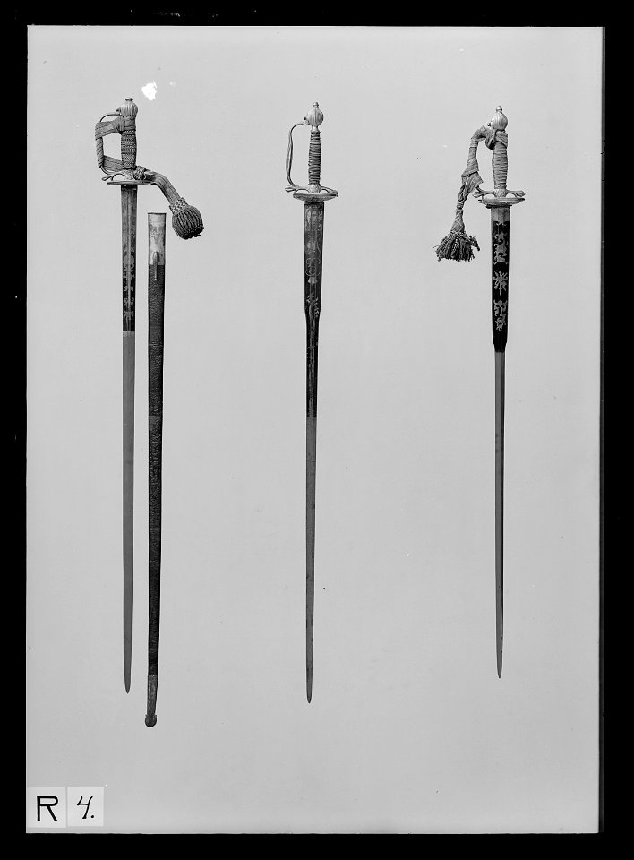 Infanteriofficersvärja, Sverige. Fästet tillverkat i Sverige, ca 1810 - Livrustkammaren - 50898