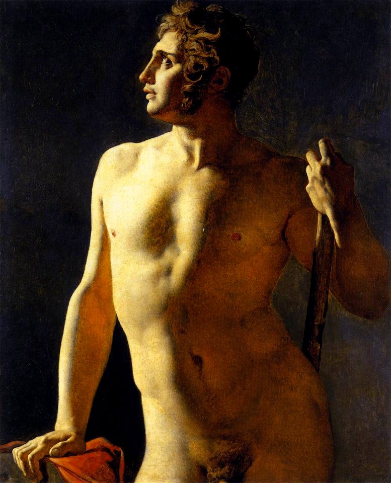 Ingres - estudo de nu - 1801