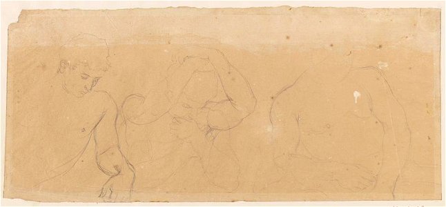 Ingres - MI.867.2177, Trois guerriers
