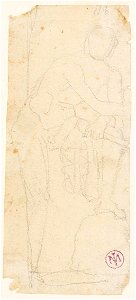 Ingres - MI.867.3331, Homme s'appuyant sur sa jambe gauche