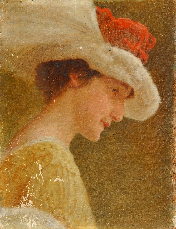 Ivan Franke - Dekle s klobukom