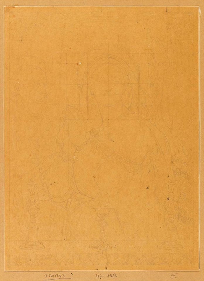 Ingres - MI.867.2356, Vierge à l'hostie