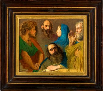 Ingres - Etude pour Jésus au milieu des docteurs, 1862