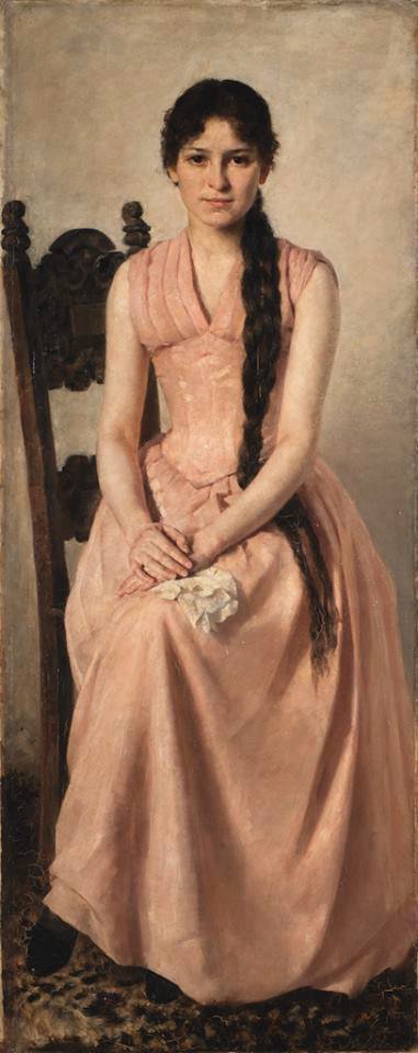 Ivana Kobilca - Portret sestre Fani