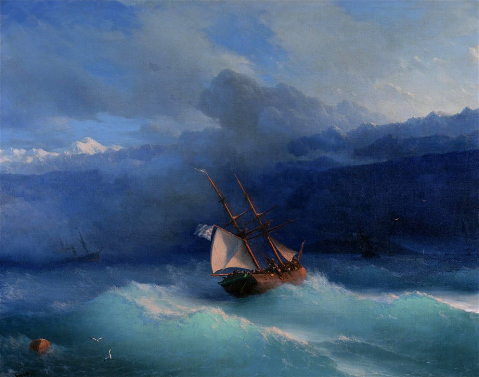 Ivan Konstantinovich Aivazovsky - Along the Coast