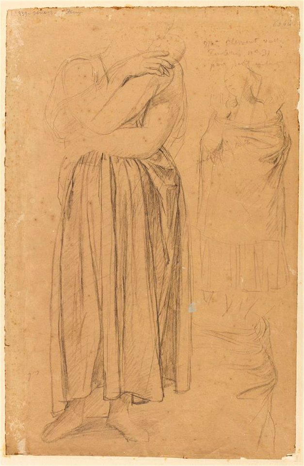 Ingres - MI.867.1934, Mère à l'enfant