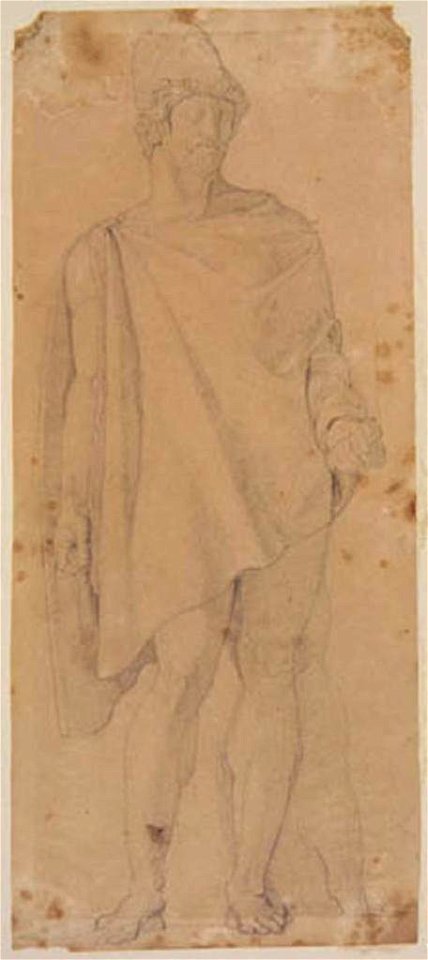 Ingres - MI.867.3243, Statue de Phocion