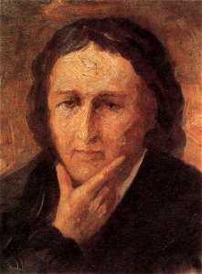 Ivan Grohar - Portrait of France Preseren